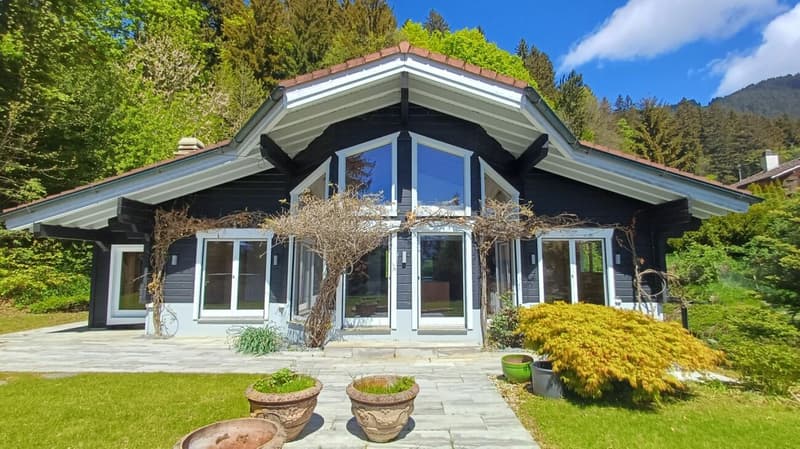 Chalet totalement rénové avec joli jardin arborisé (23)