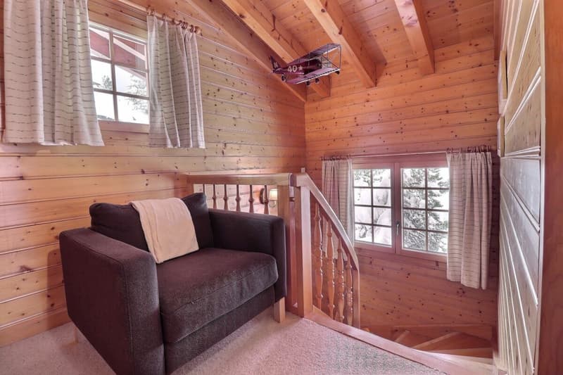 Chalet 5 pièces aux Mazots de Gryon (20)