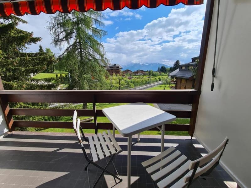 Appartement 1 pièce à Villars-sur-Ollon - à louer à la saison été (10)
