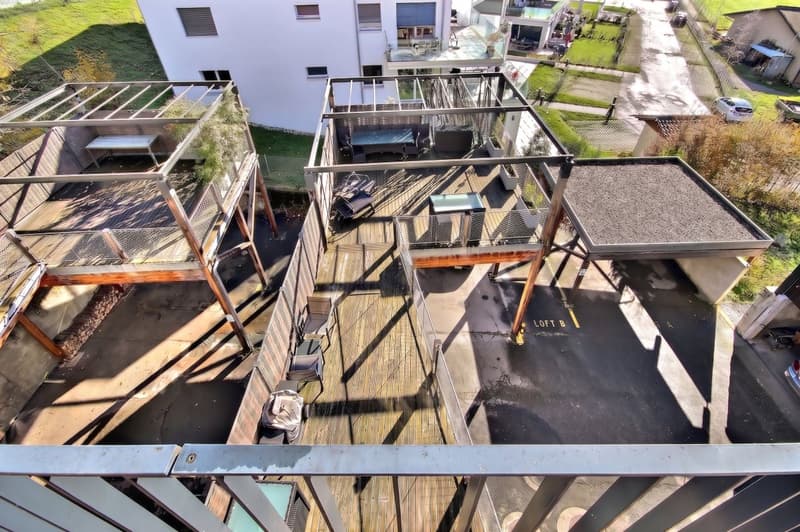 Splendide Triplex et terrasse surélevée de 55m2 (2)