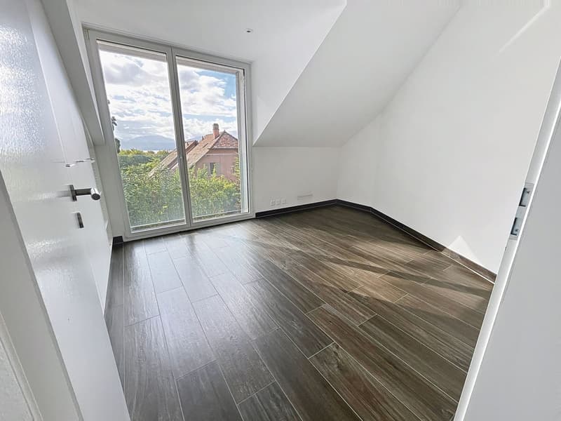 Attique de 4,5 pces + Bureau, jardin, terrasses (11)