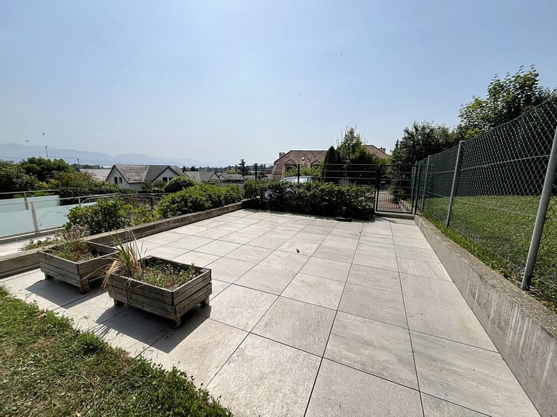Attique de 4,5 pces + Bureau, jardin, terrasses (2)