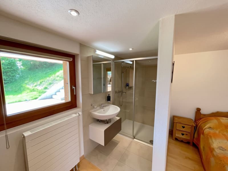 Salle d'eau au rez inférieur