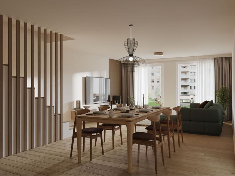 derniers 4,5 pièces en duplex Neufs - en rez de jardin (4)