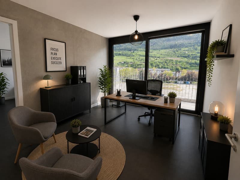 Bureaux / cabinet moderne de 3.5 pièces au 4ème étage (9)