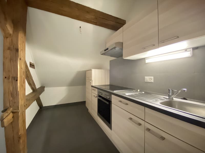 Grand studio avec cuisine séparée - Cugy (VD) (6)