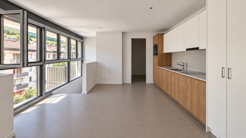 Magnifique appartement de 2.5 pièces neuf au centre-ville de Sierre (1)