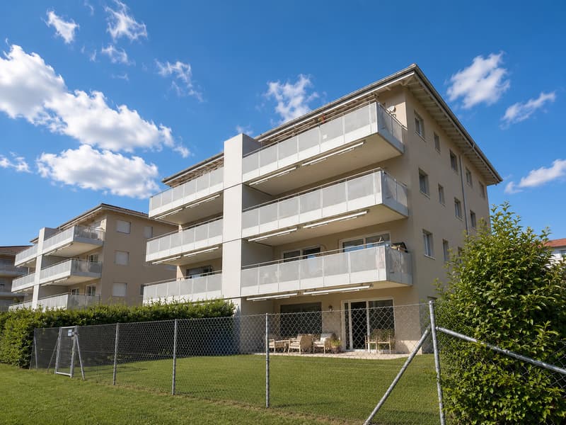 Immeuble vue Sud