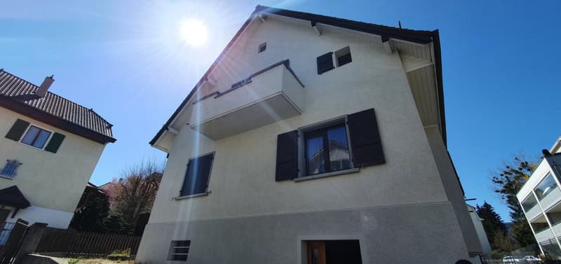RARE : maison individuelle au quartier du Jura avec terrain à bâtir (1)