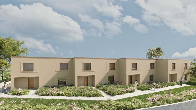 Villas Althéa - Nouvelle promotion à Courtepin de 4 villas continguës (2)