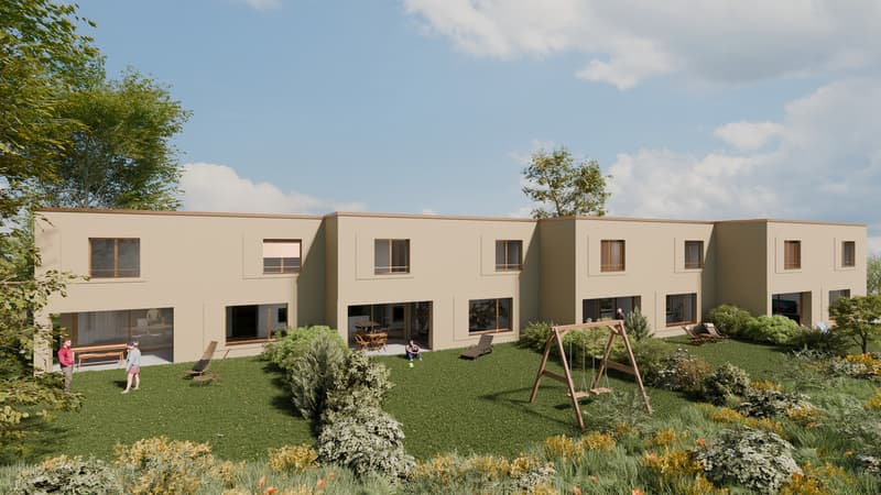 Villas Althéa - Nouvelle promotion à Courtepin de 4 villas continguës (1)