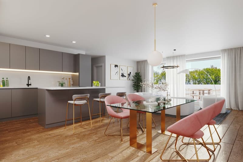 Les Terrasses de Manon | grand 5.5 pièces au rez supérieur (9)