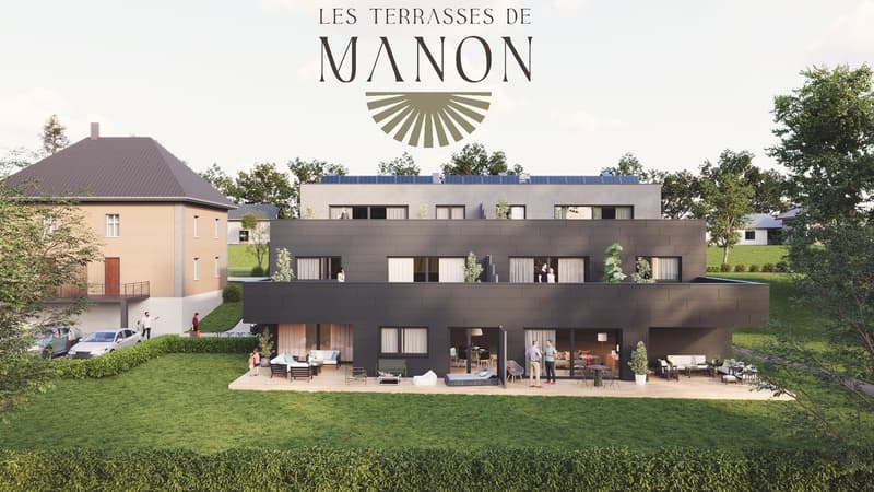 Les Terrasses de Manon | grand 5.5 pièces au rez supérieur (4)