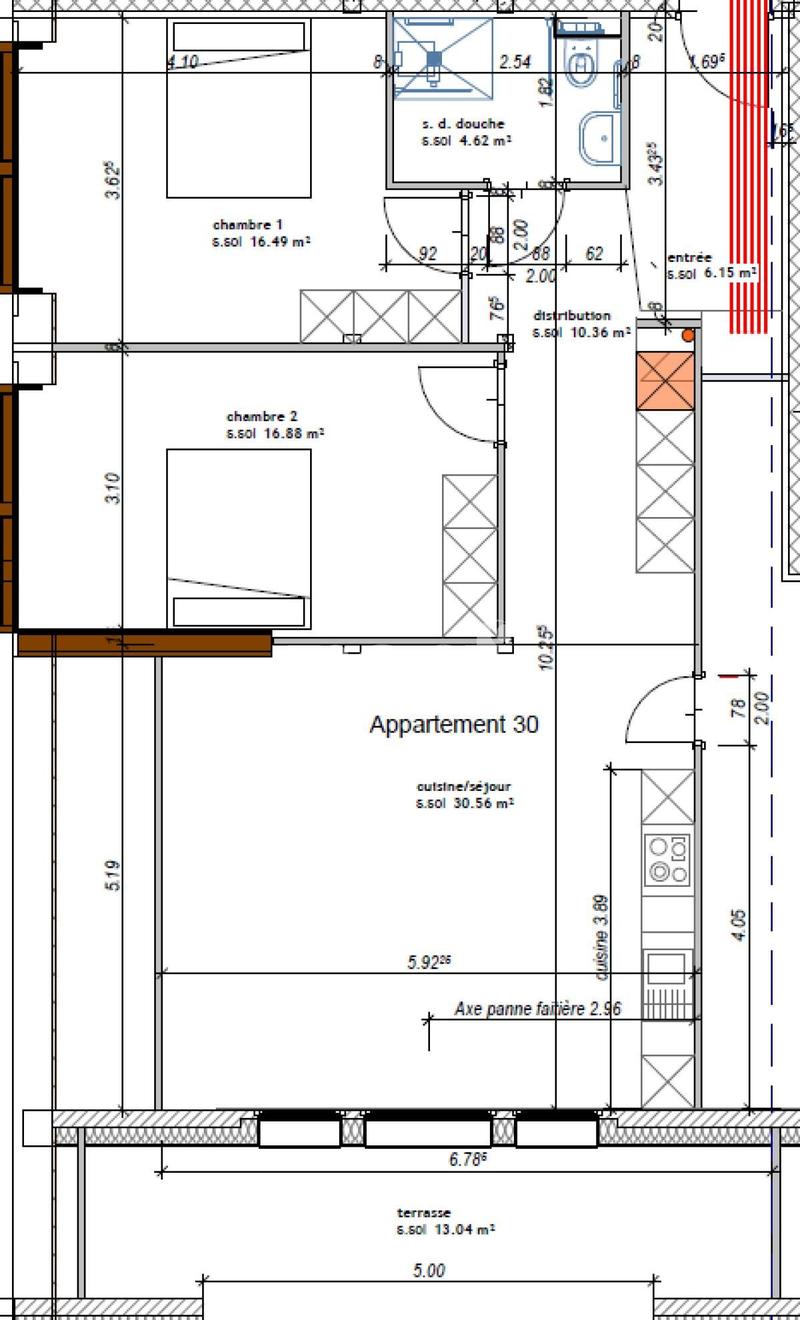 appartement en attique avec poste de conciergerie (2)