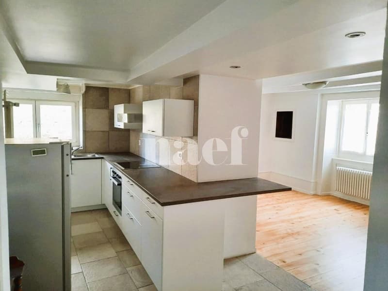 Charmant appartement de 3.5 pièces avec jardin privatif à Montmollin (6)