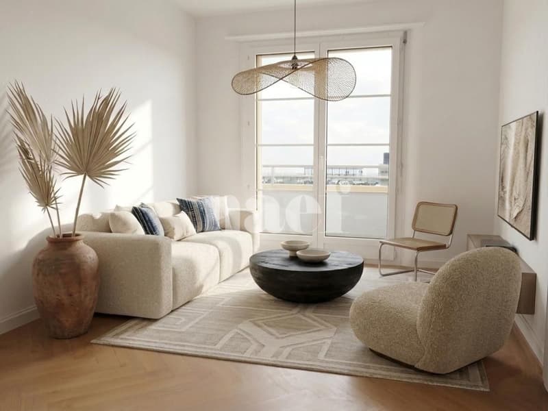 Bel appartement moderne situé à quelques minutes de la gare CFF. (2)