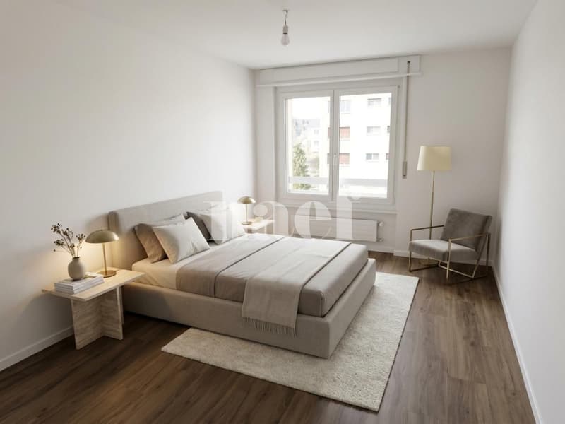Bel appartement de 2.5 pièces complètement rénové (2)