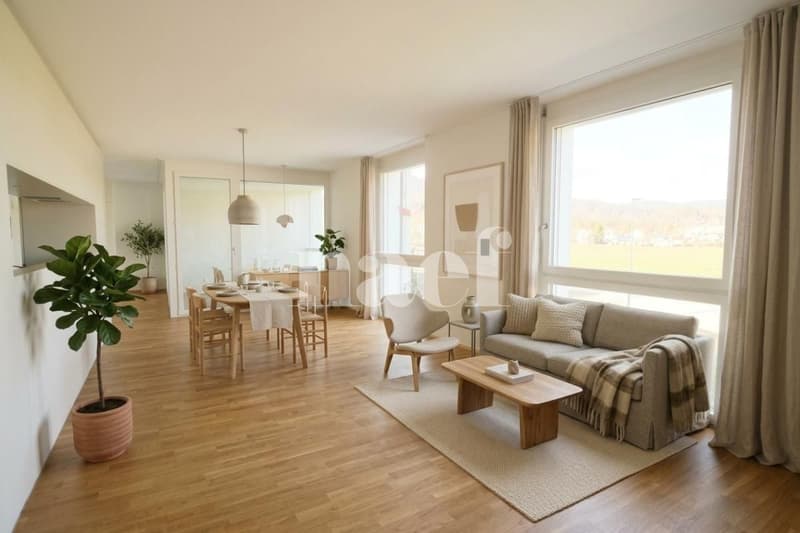Bel appartement situé dans un complexe construit en 2013. (8)