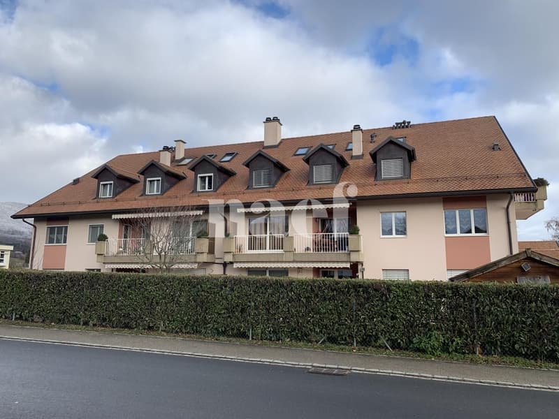 Appartement de 2.5 pièces d'env. 67m2 au 2ème étage avec balcon et belle vue Jura (6)
