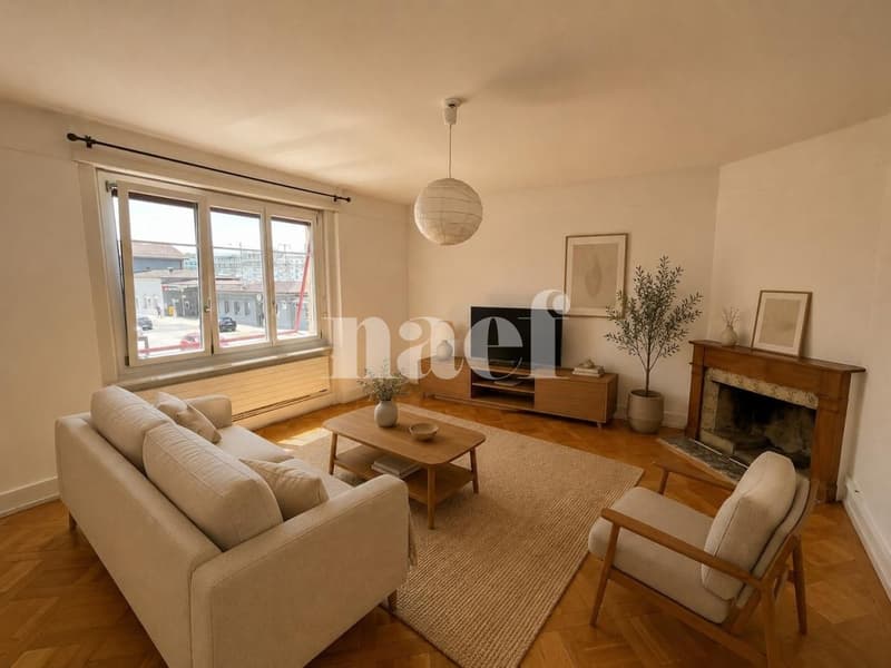 Au centre ville - Bel appartement de 5 pièces, env. 125m2 au 1er étage avec balcon (4)