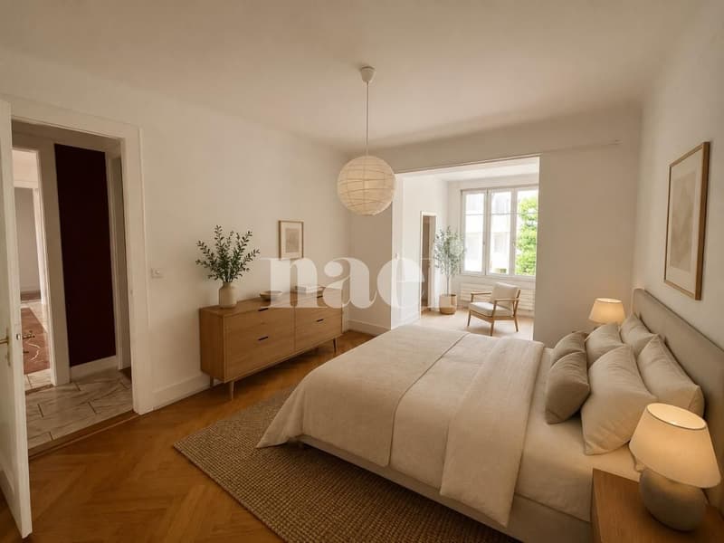 Au centre ville - Bel appartement de 5 pièces, env. 125m2 au 1er étage avec balcon (3)