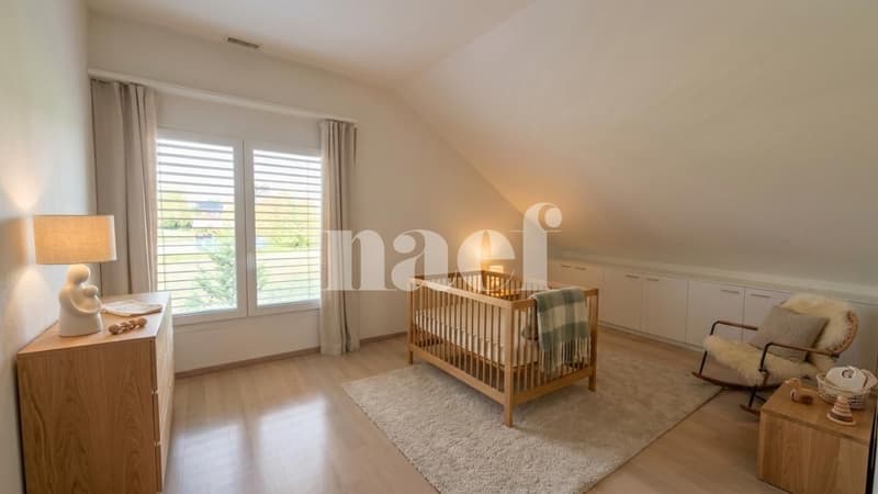Au centre de Founex - bel appartement de 3 pièces d'env. 82m2 dans les combles (4)