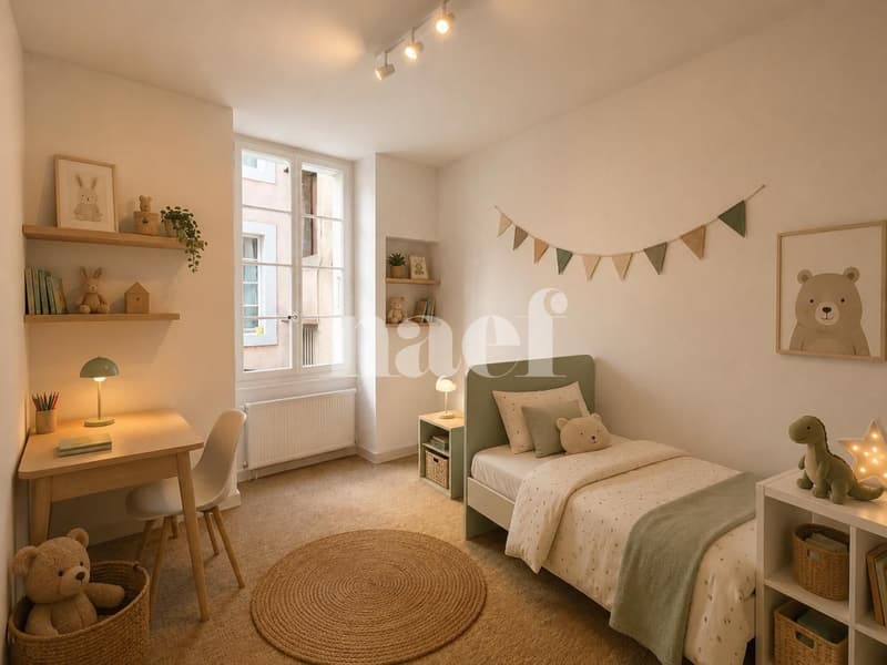 Quais de Rive - Bel appartement avec cachet de 3.5 pièces au 1er étage face au lac (4)