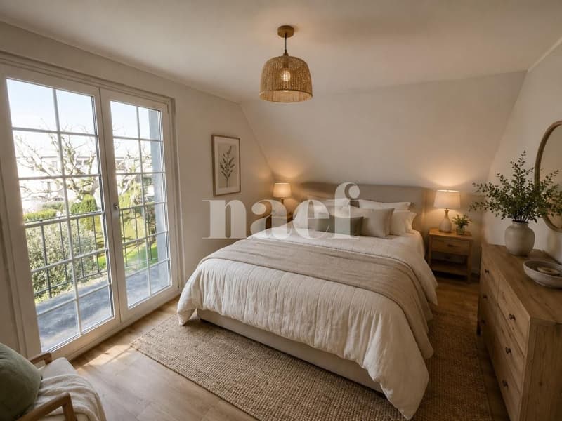 Bail déterminé - Jolie maison individuelle de 4.5 pièces avec grand jardin (6)