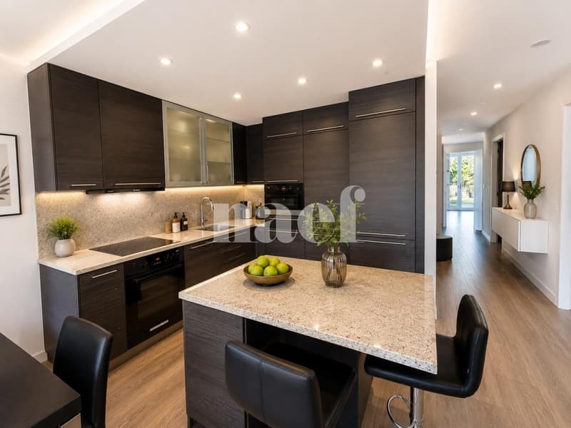 Bel appartement traversant de 3.5 pièces + annexe indépendante au rez-de-chaussée avec jardins (2)