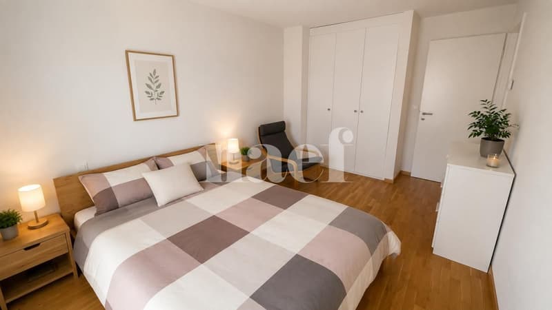 Bel appartement de 3.5 pièces au 6ème étage avec balcon (2)