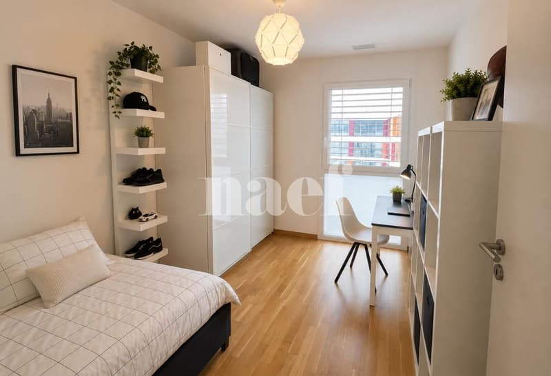 Bel appartement de 3.5 pièces au 6ème étage avec balcon (3)
