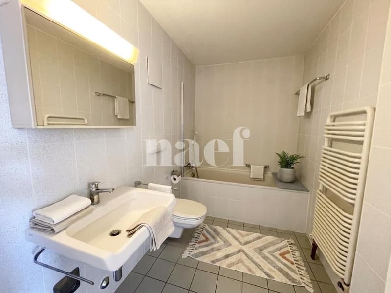 Spacieux appartement de 2 pièces au 2ème étage avec grand balcon (5)