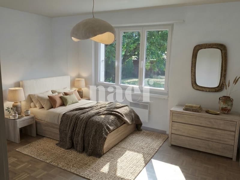 Maison individuelle de 4.5 pièces avec cheminée et jardin (5)