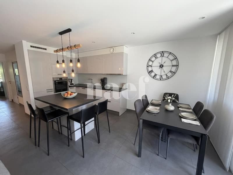 Bel appartement traversant de 3.5 pièces au rez-de-chaussée avec terrasse et jardin (2)