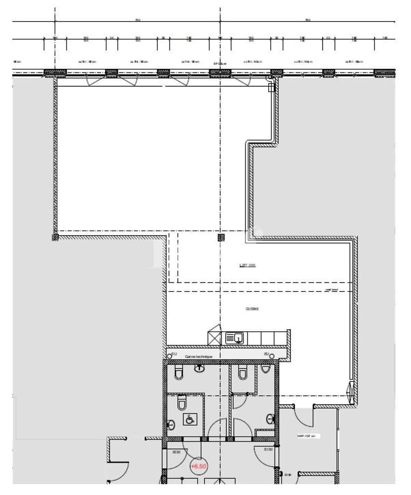 Centre Les Tuillières - Lumineuse surface d'env. 122m2 modulables au 2ème étage d'un immeuble commercial (7)