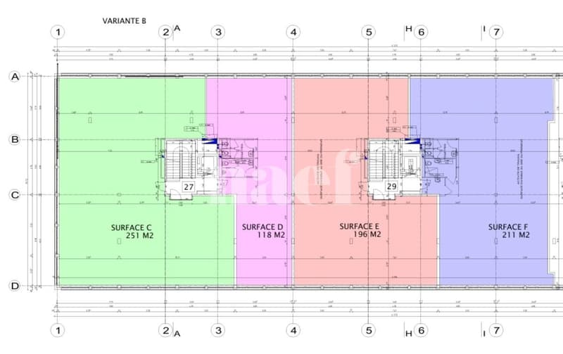 Surface d'env. 118m2 modulables au 1er étage (2)