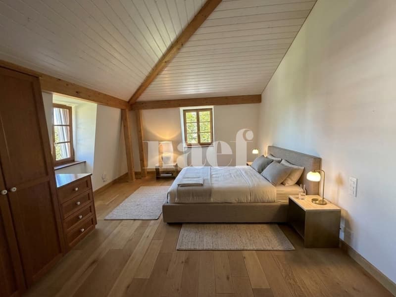 Magnifique propriété individuelle avec dépendances et un beau jardin arboré avec jacuzzi (7)