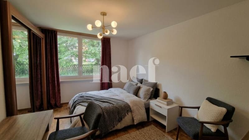 Appartement de 5.5 pièces au rez-de-chaussée avec cheminée et balcon (5)