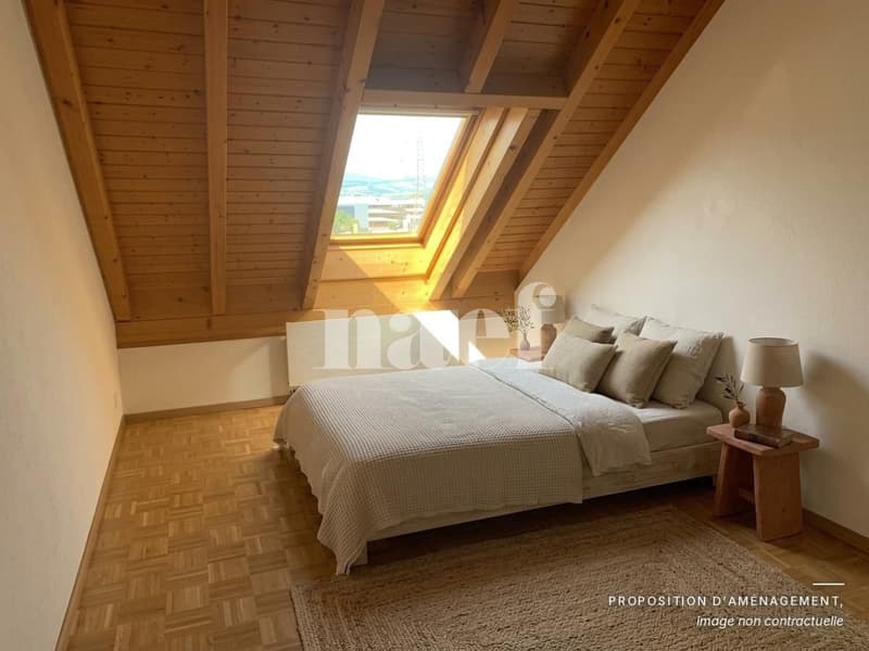 Charmant duplex de 5.5 pièces au 4ème étage avec balcon (6)
