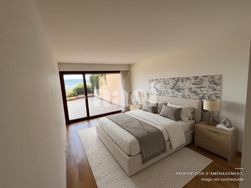 Au centre de Nyon avec vue sur le lac et le château - Appartement dexception de 4.5 pièces avec grande terrasse et vue sur le lac (5)
