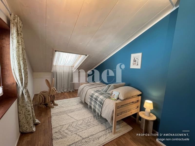 Bel appartement en triplex de 6.5 pièces avec terrasse et jardin (7)
