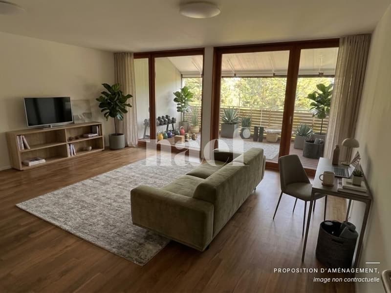 Bel appartement en triplex de 6.5 pièces avec terrasse et jardin (8)