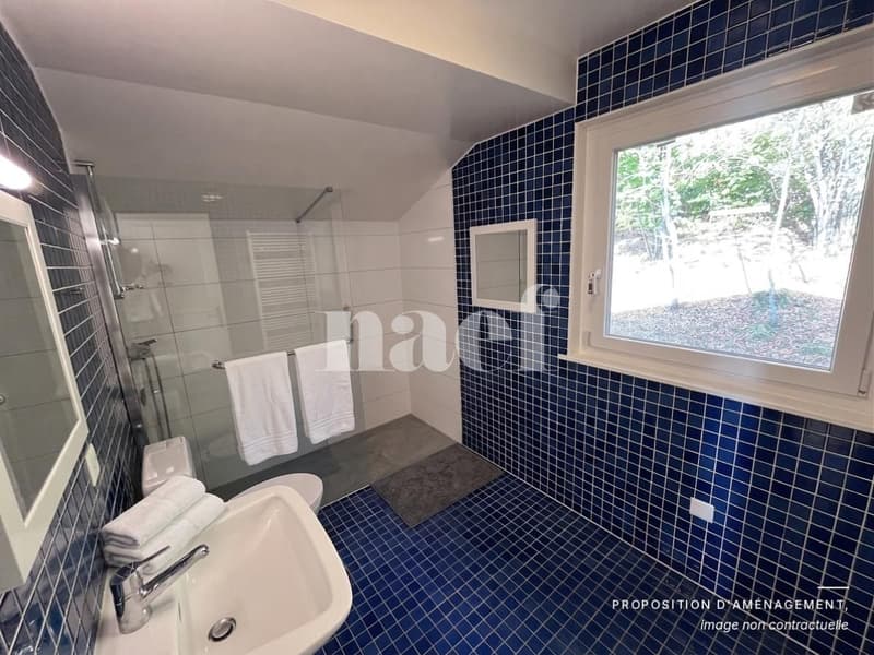 Belle maison individuelle d'env. 180m2 de 6.5 pièces avec jardin jacuzzi et vue lac (12)