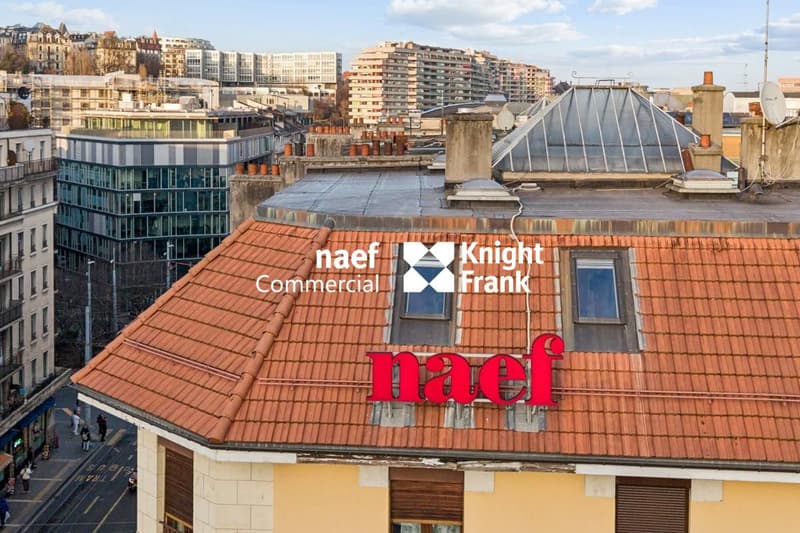 Emplacement publicitaire pour une enseigne - Genève Plainpalais (1)