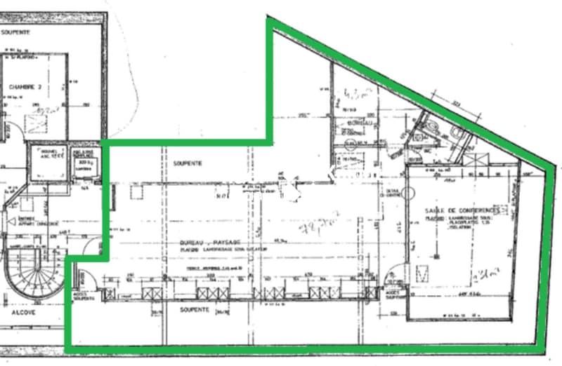 Chantepoulet - Bureau de 266m² aux derniers étages (13)