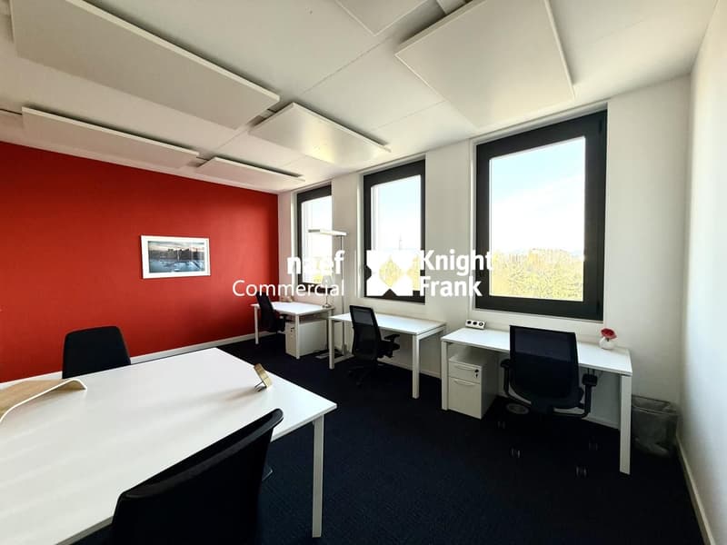 Superbes bureaux aménagés de 400m2  Vue Mont-Blanc  Proche Aéroport (5)
