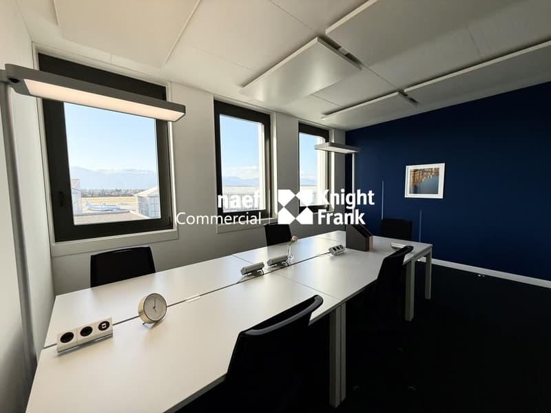 Superbes bureaux aménagés de 200m2  Vue Mont-Blanc  Proche Aéroport (2)