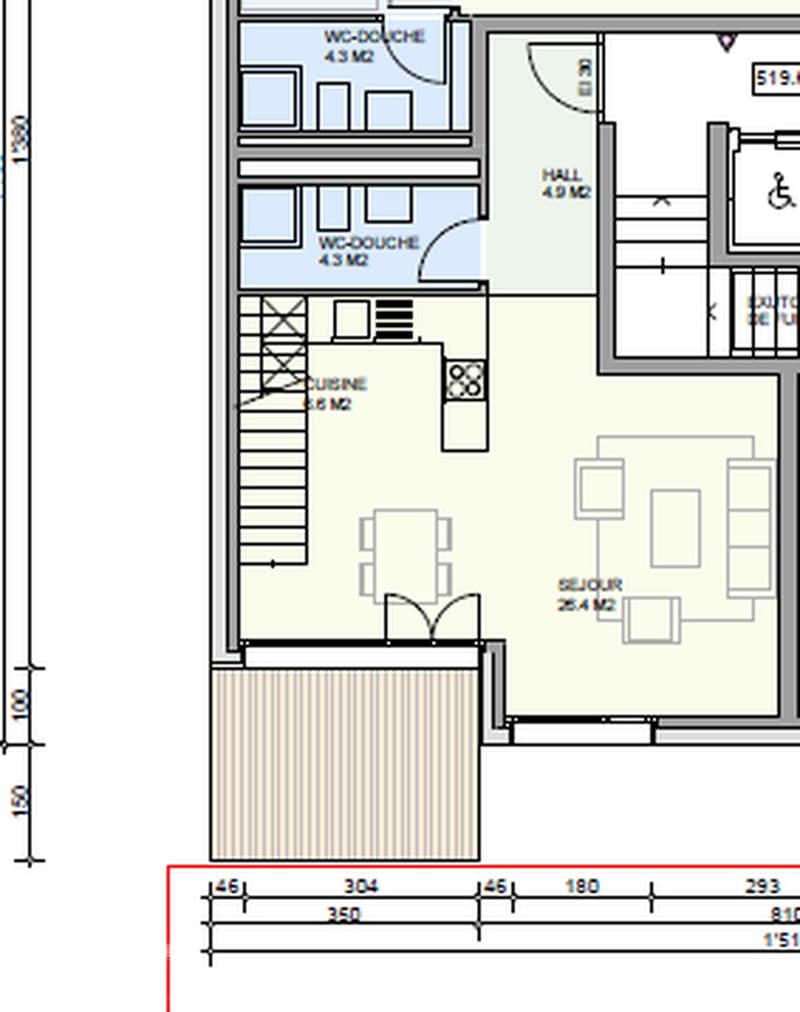 Dans quartier familial - Appartement de 2.5 pièces au deuxième étage (6)