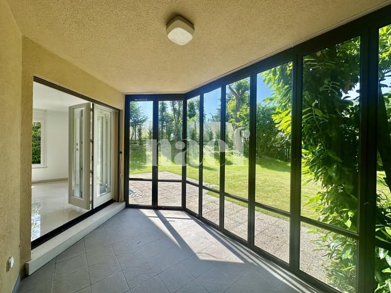 Charmante villa mitoyenne avec véranda et jardin à Genthod (5)