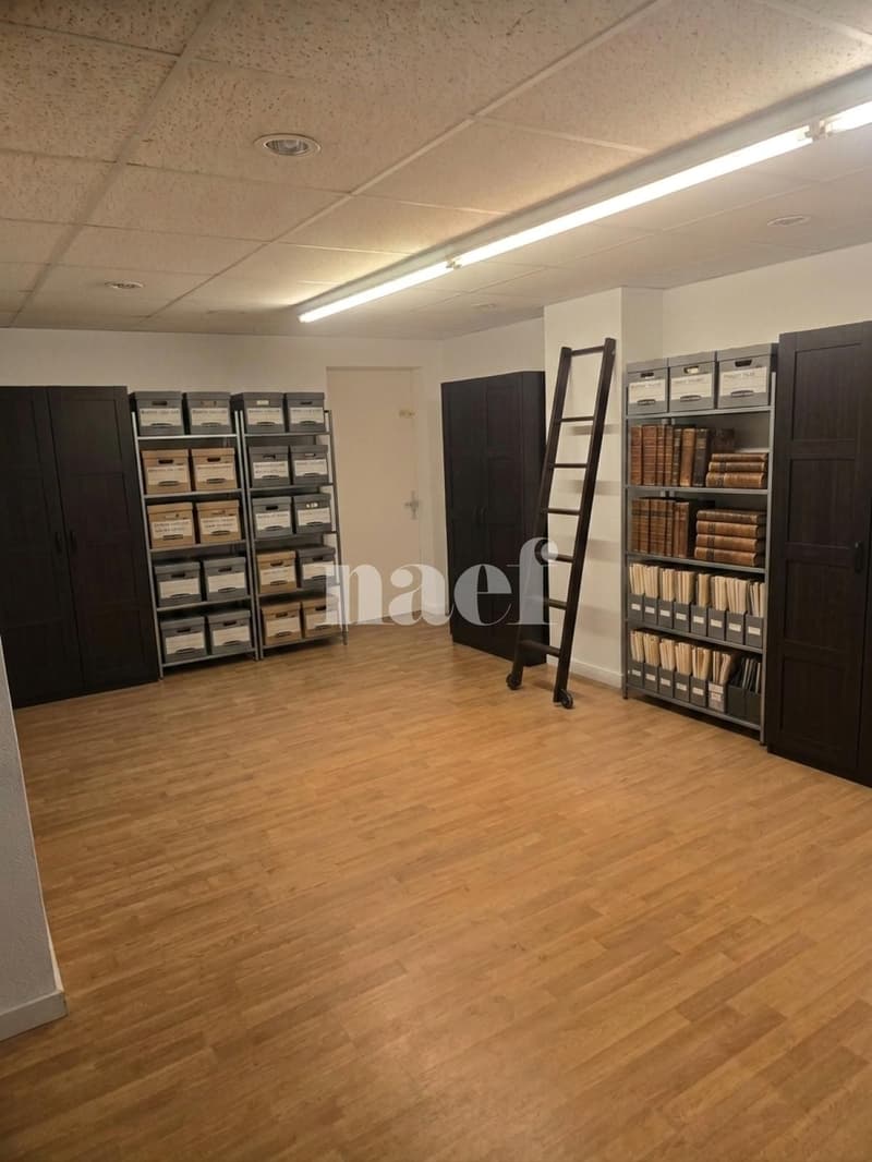 Arcade commerciale avec espace en sous-sol (4)